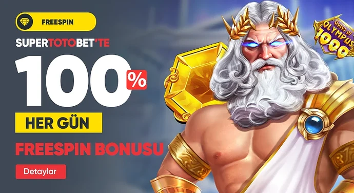 Süpertotobet Gates Of Olympus 1000 Oyununda 0 BEDAVA FREESPİN YATIRIM BONUSU
