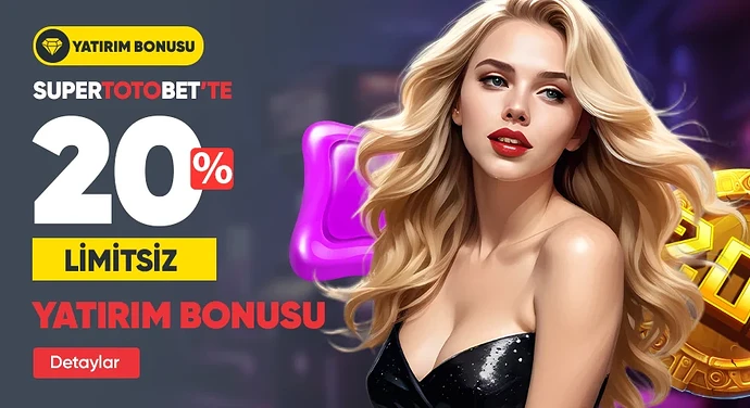 Süpertotobet   LİMİTSİZ YATIRIM BONUSU