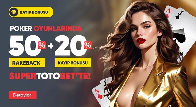 Süpertotobet P RAKEBACK BONUSU