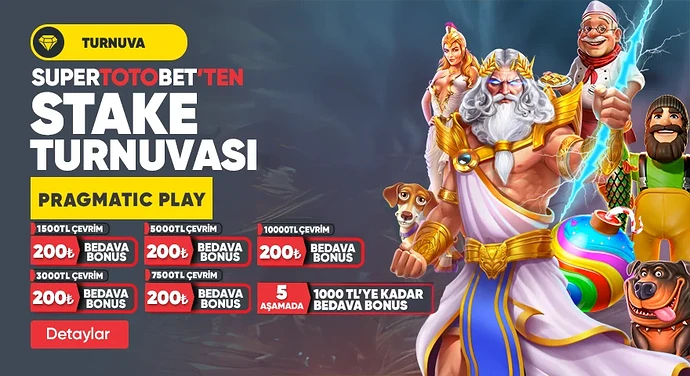 Süpertotobet Pragmatic Play Stake Turnuvası