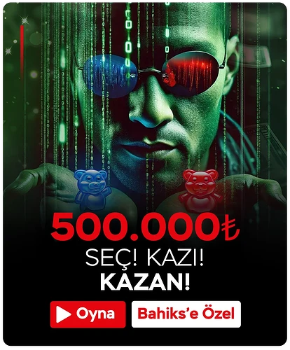 BAHİKS'TEN HAFTALIK 500.000₺ ÖDÜLLÜ KAZIKAZAN!