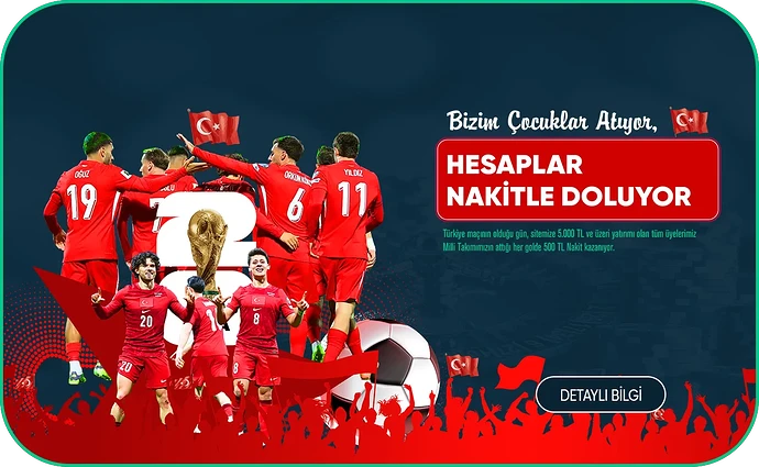 Türkiye'nin Her Golüne 500 TL Nakit