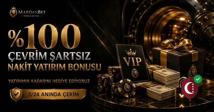 0 ÇEVRİM ŞARTSIZ NAKİT YATIRIM BONUSU