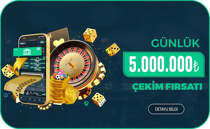 5.000.000₺ Çekim Fırsatı
